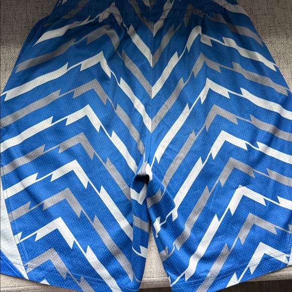 Nike and Jordan Athletic Shorts Blue and Green Lightweight Comfort - Picture 3 of 5